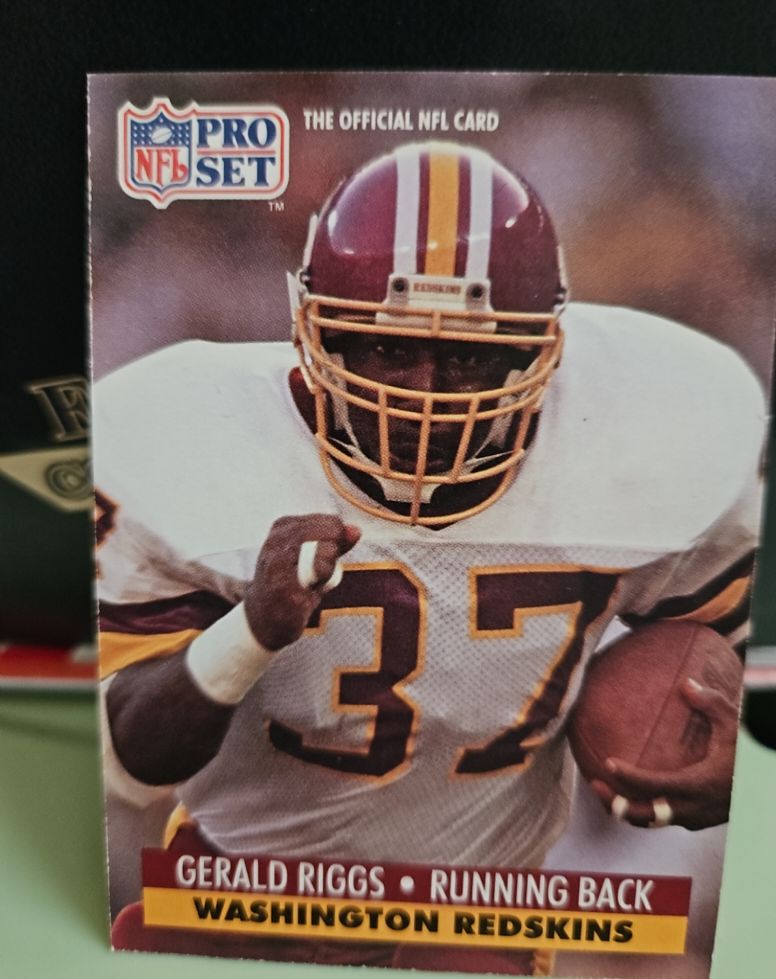 1991 Pro Set #683 Gerald Riggs — front