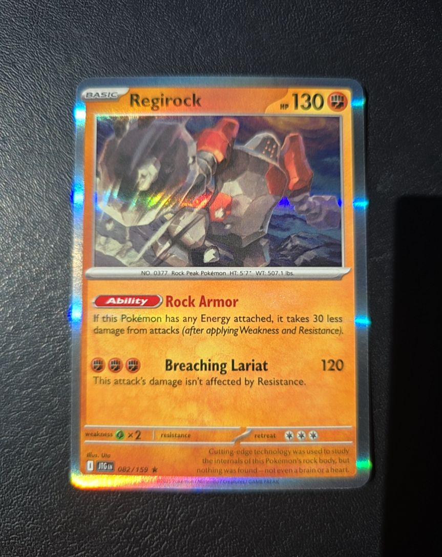 2025 Pokémon Scarlet & Violet Journey Together #082 Regirock — front