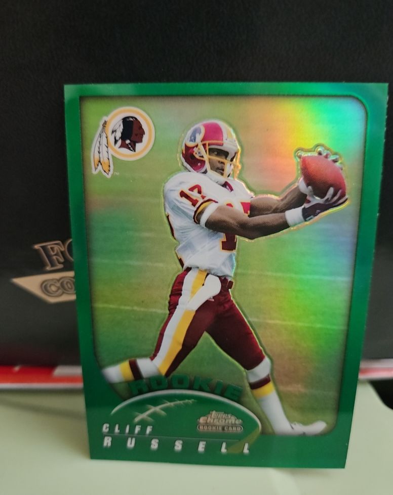 2002 Topps Chrome Rookie Cliff Russell — front