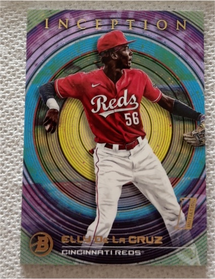 2022 Bowman Inception #100 Elly De La Cruz — front