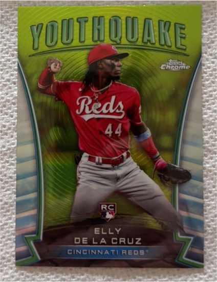 2024 Topps Chrome Youthquake #YQ-44 Elly De La Cruz — front