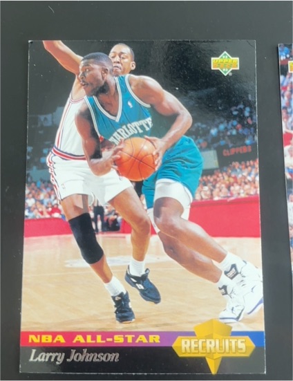 1992-93 Upper Deck NBA All-Star #29 Larry Johnson — front