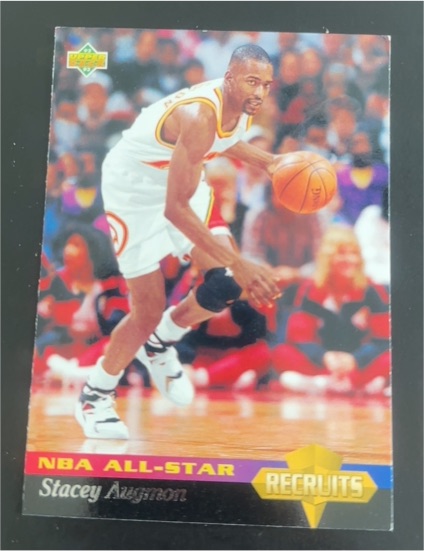 1993 Upper Deck NBA All-Star Recruits Stacey Augmon — front