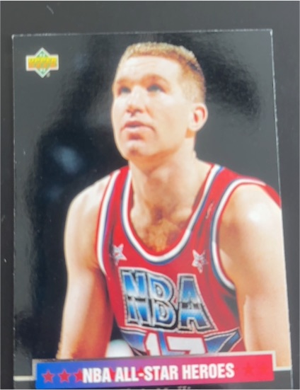 1992-93 Upper Deck #18 Chris Mullin NBA All-Star Heroes — front