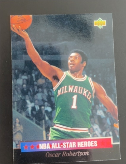 1992-93 Upper Deck NBA All-Stars #9 Oscar Robertson — front