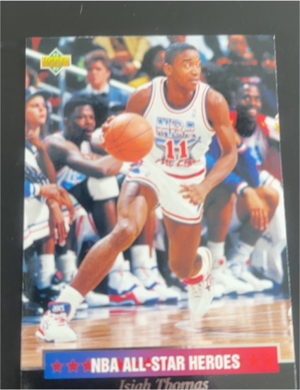1992-93 Upper Deck NBA All-Stars #23 Isiah Thomas — front
