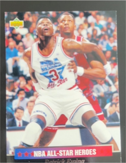 1992-93 Upper Deck NBA All-Stars #14 Patrick Ewing — front