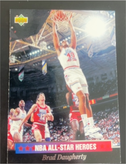 1992-93 Upper Deck NBA All-Stars #12 Brad Daugherty — front