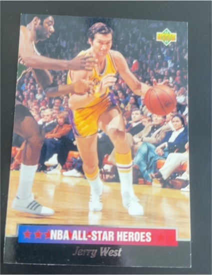 1992-93 Upper Deck NBA All-Stars #10 Jerry West — front