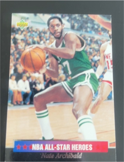 1992-93 Upper Deck NBA All-Stars #1 Nate Archibald — front