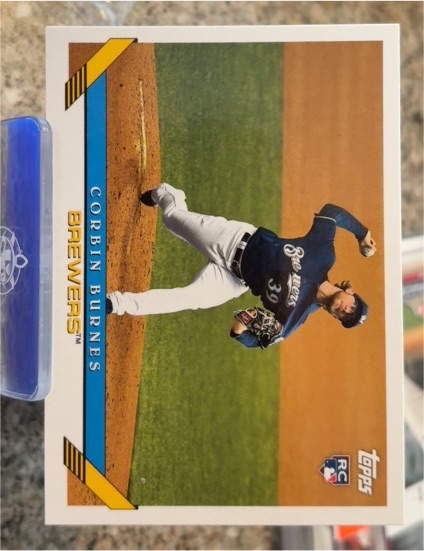 2021 Topps Update #US-39 Corbin Burnes — front