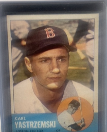 1963 Topps #311 Carl Yastrzemski — front