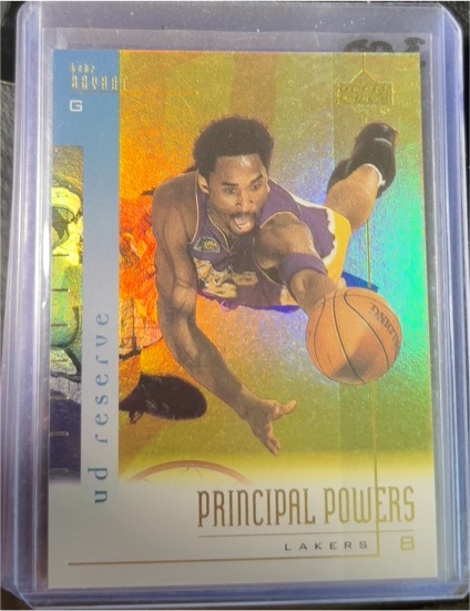 2000-01 Upper Deck Reserve Principal Powers #PP8 Kobe Bryant — front