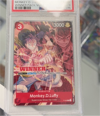 2022 One Piece Card Game P-006 Monkey D. Luffy Tournament Pack Vol.1 Promo — front
