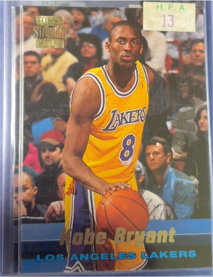 1996-97 Topps Stadium Club #R12 Kobe Bryant — front