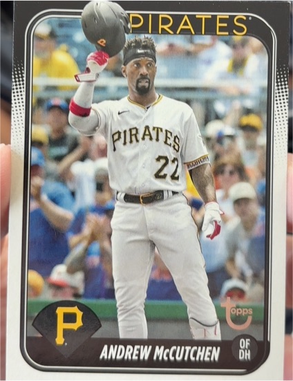 2024 Topps #566 Andrew McCutchen — front