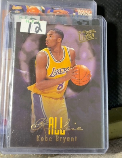 1996-97 Fleer Ultra All-Rookies #3 Kobe Bryant — front