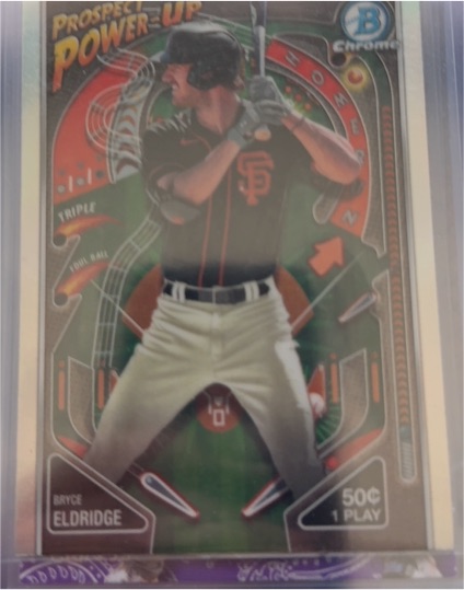 2024 Bowman Chrome Prospect Power-Up #PP-19 Bryce Eldridge — front