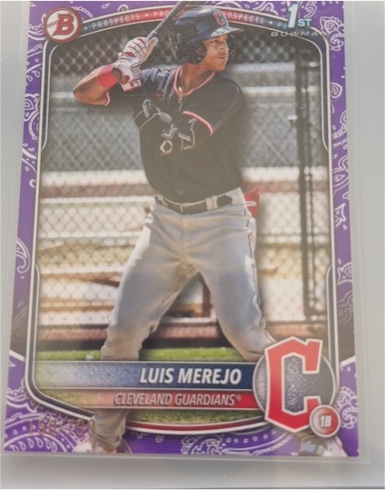 2025 Bowman #BP-140 Luis Merejo — front