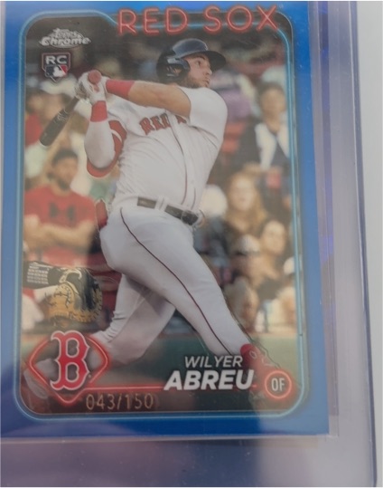 2024 Topps Chrome #165 Wilyer Abreu — front