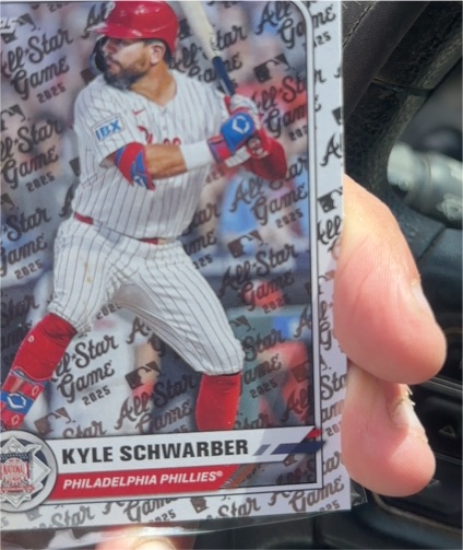 2025 Topps All-Star Game #51 Kyle Schwarber — front