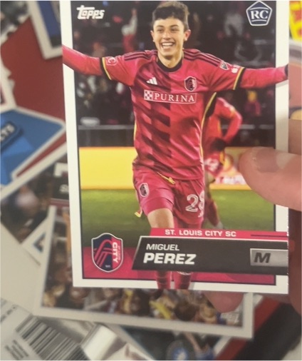 2023 Topps MLS #102 Miguel Perez — front
