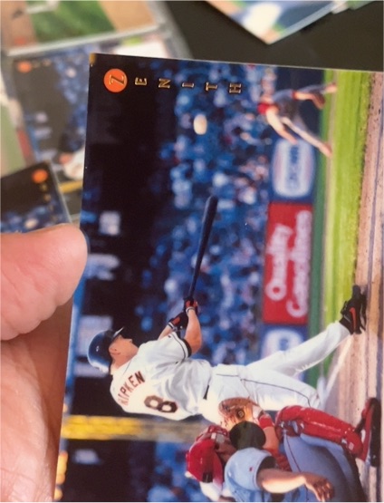 1997 Pinnacle Zenith #35 Cal Ripken Jr. — front