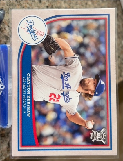 2018 Topps Big League #50 Clayton Kershaw — front