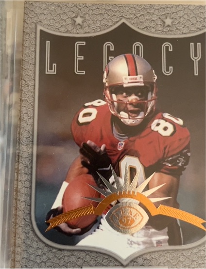 1997 Leaf #193 Jerry Rice — front