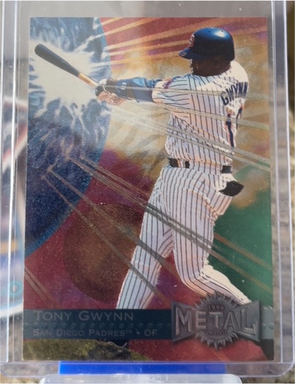 1996 Fleer Metal Universe #235 Tony Gwynn — front
