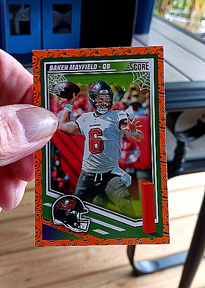 2025 Panini Score-A-Treat #213 Baker Mayfield — front