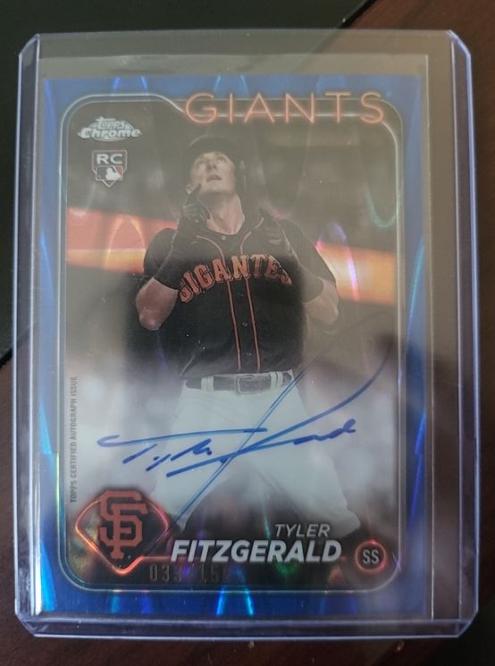2024 Topps Chrome #RA-TF Tyler Fitzgerald — front