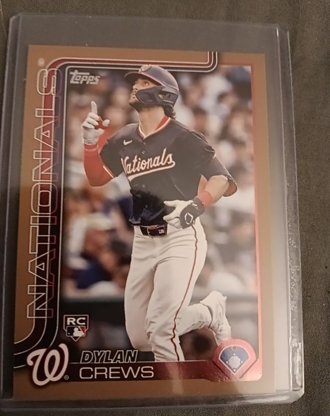 2025 Topps Series 1 #74 Dylan Crews — front