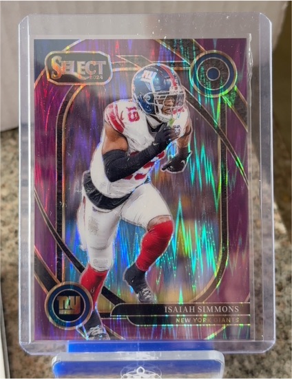 2024 Panini Select #? Isaiah Simmons — front