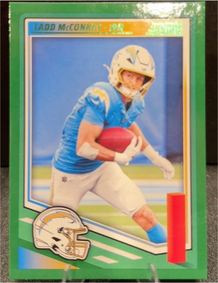 2025 Panini Score #65 Ladd McConkey — front
