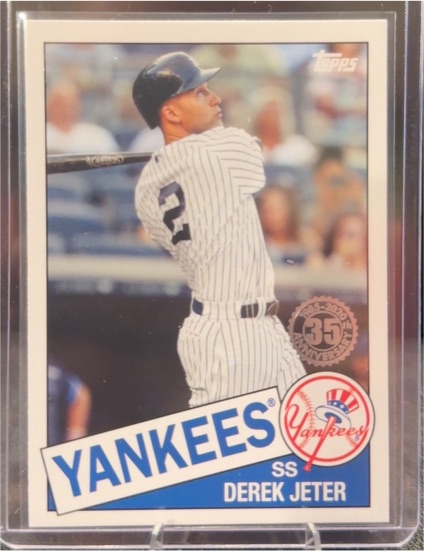 2020 Topps Update #85TB-1 Derek Jeter — front