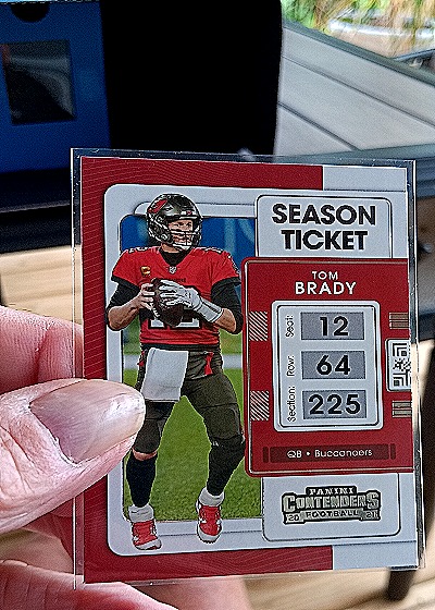 2021 Panini Contenders #91 Tom Brady — front
