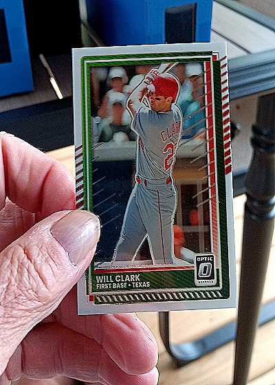 2025 Donruss Optic #64 Will Clark — front