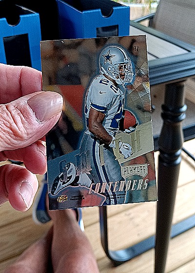 1997 Playoff Contenders #27 Emmitt Smith — front