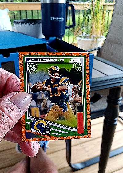 2025 Panini Score #126 Vince Ferragamo — front