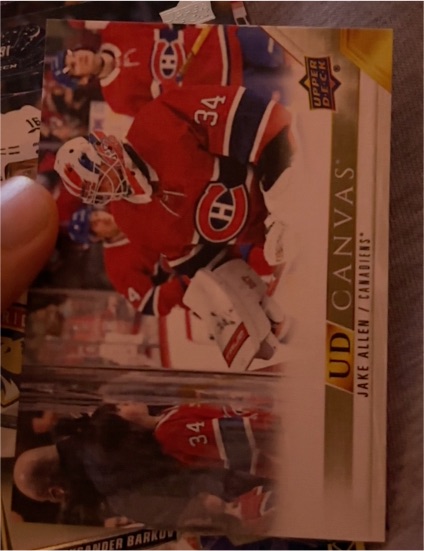 2022-23 Upper Deck UD Canvas #C42 Jake Allen — front