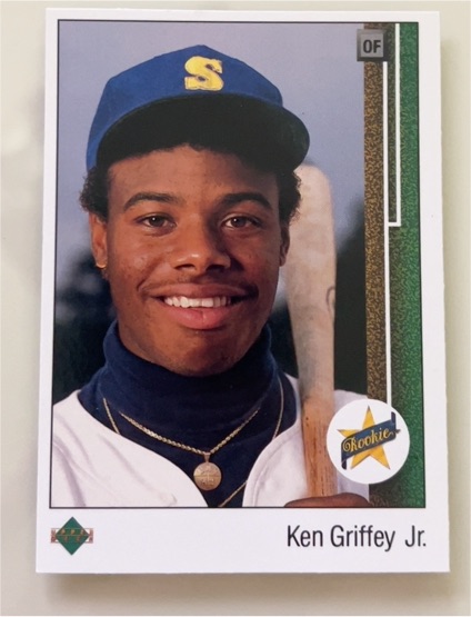1989 Upper Deck #1 Ken Griffey Jr Rookie Card — front