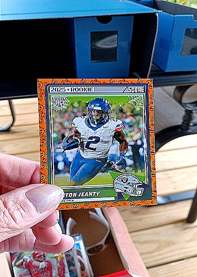 2025 Panini Score-A-Treat #14 Ashton Jeanty — front
