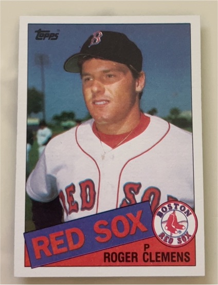 1985 Topps #181 Roger Clemens — front