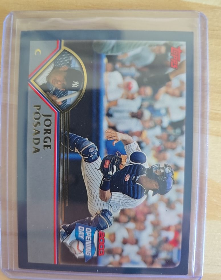 2003 Topps Opening Day #220 Jorge Posada — front