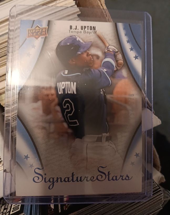 2009 Upper Deck Signature Stars #13 B.J. Upton — front