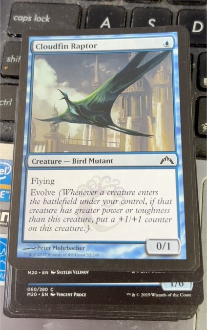 2013 Magic The Gathering Gatecrash #32 Cloudfin Raptor — front