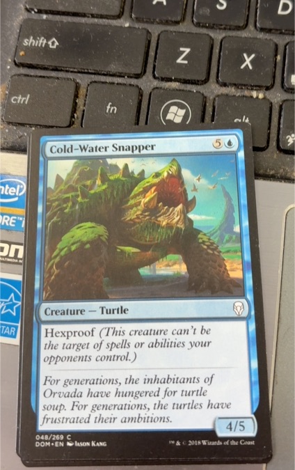 2018 Magic: The Gathering #48 Cold-Water Snapper — front