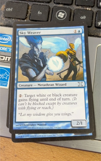 Magic The Gathering 10th Edition #109 Sky Weaver — front