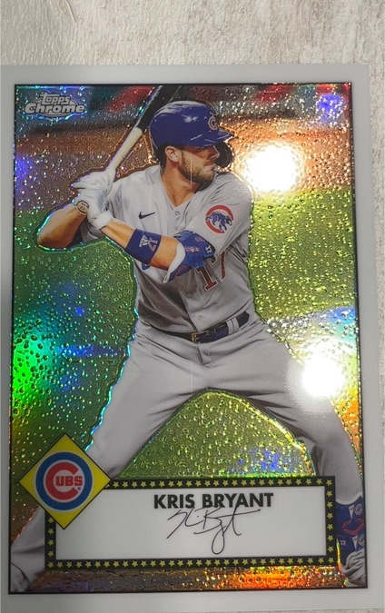 2019 Topps Chrome #25 Kris Bryant — front